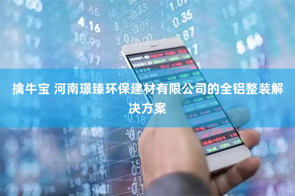 擒牛宝 河南璟臻环保建材有限公司的全铝整装解决方案